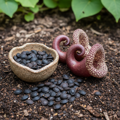 Tropica Dutchmans Pipe Vine Seeds - Climbing Flower Seeds for Garden