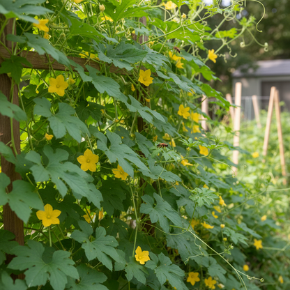 Bitter Melon Canton Green F1 Seeds - Bitter Melon Seeds for Home Garden