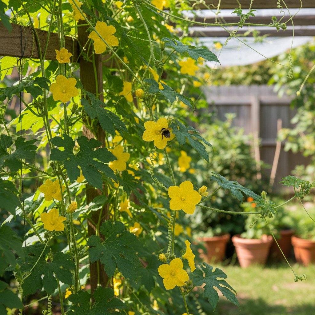 Bitter Melon Dark Jade F1 Seeds - Bitter Melon Seeds for Home Garden