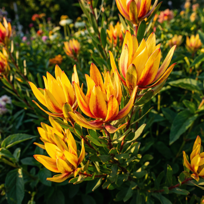 Yellow Red Aristata Flower Seeds for Planting