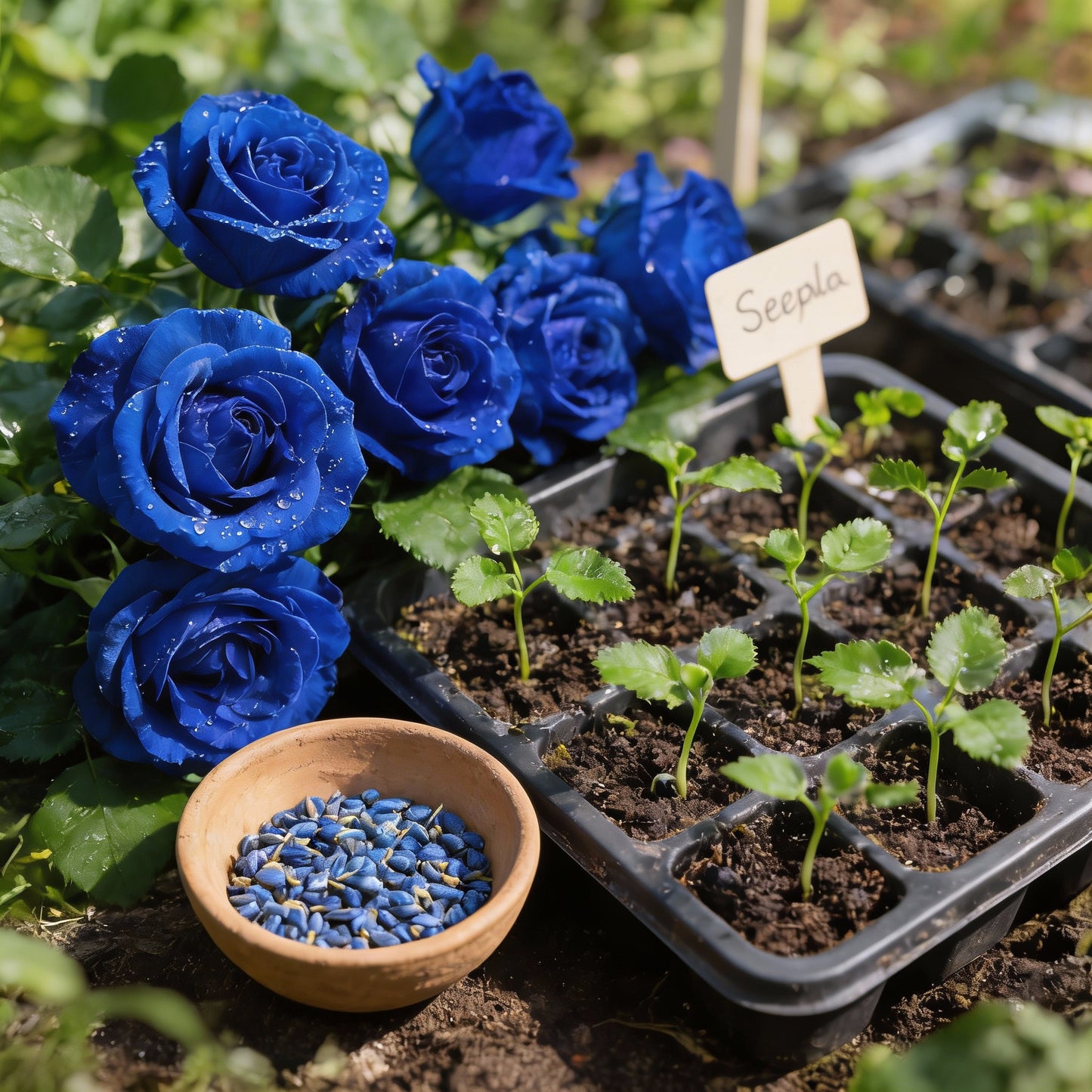 Blue Rose Flower Seeds for Planting