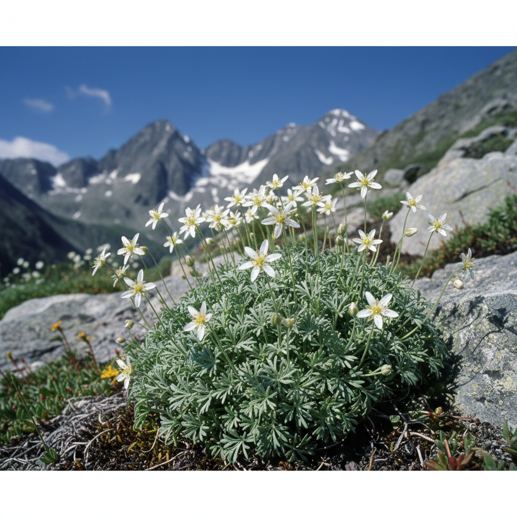 Oreomyrrhis Argentea Seeds - Perennial Flower Seeds for Garden