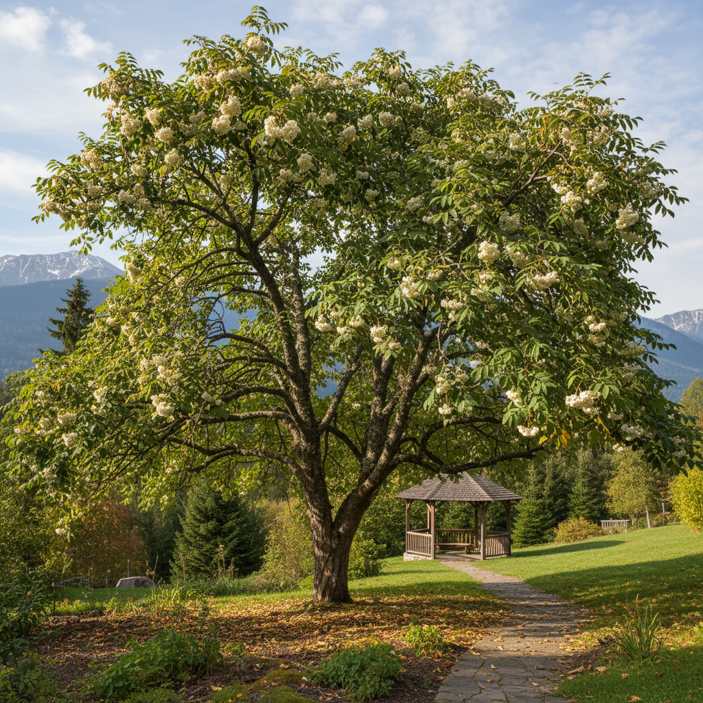Sorbus Cashmiriana Seeds - Rowan Seeds for Garden