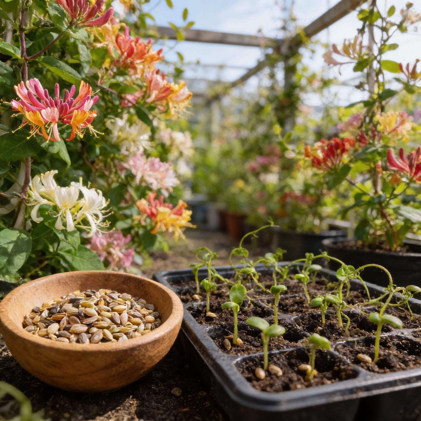 Mixed Honeysuckle Vine Seeds for Planting