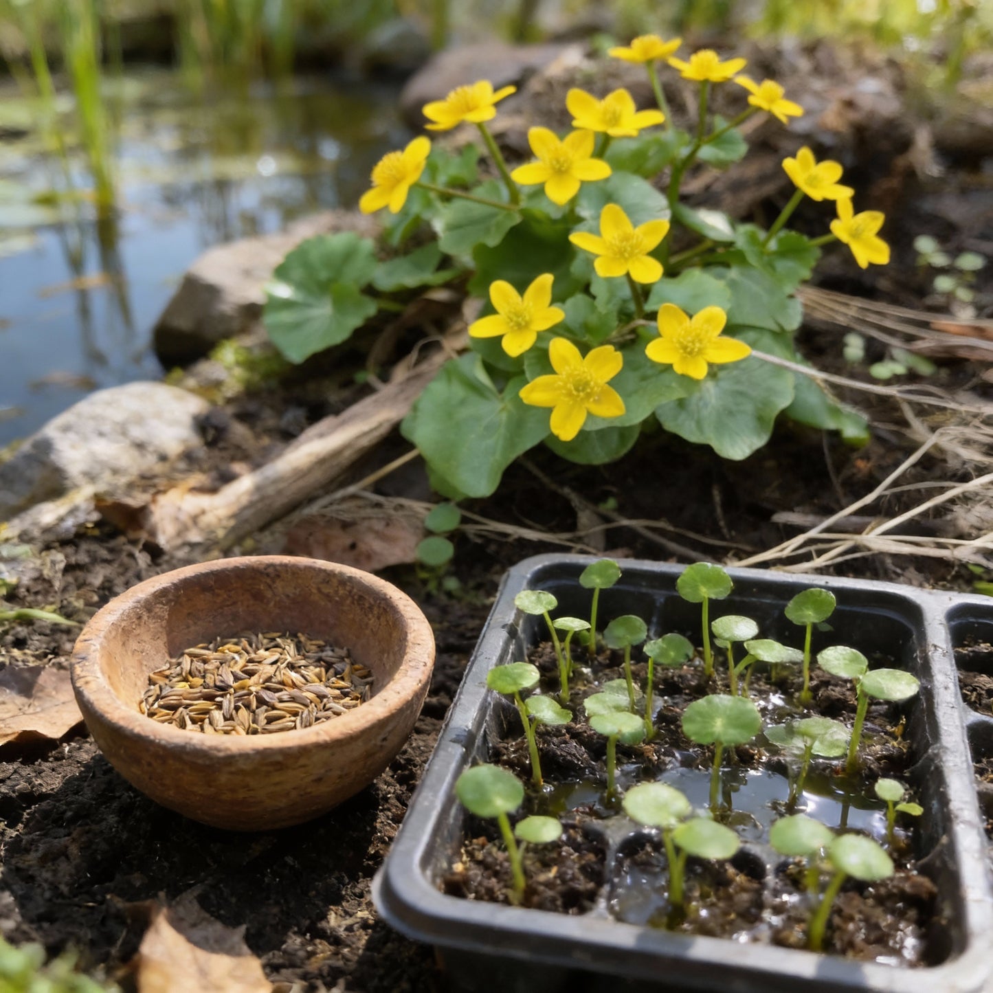 Swamp Marigold Seeds for Planting