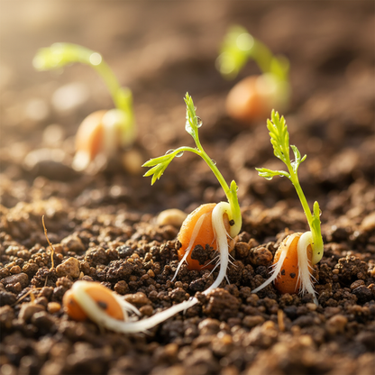 Danvers 126 Carrot Seeds – Heirloom Sweet, Crisp & High-Yield Variety
