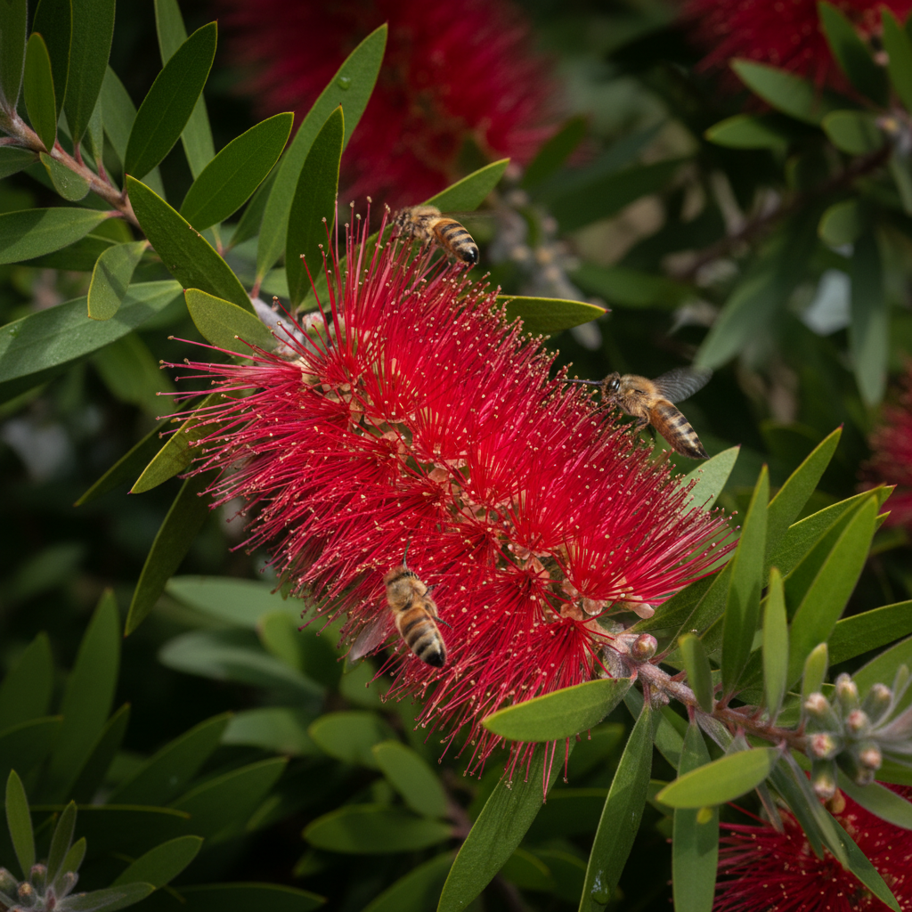 Callistemon Citrinus Flower Seeds for Garden Planting