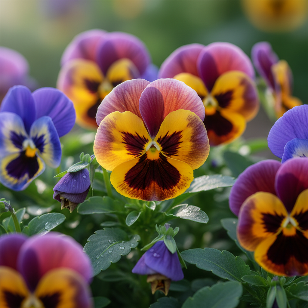 Pansy Ultima Radiance Mix F1 Seeds