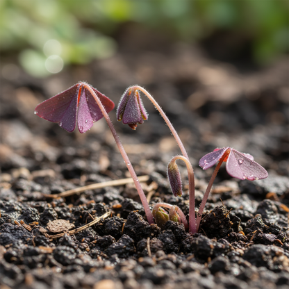 Oxalis Bulbs – Purple Shamrock (Oxalis triangularis)