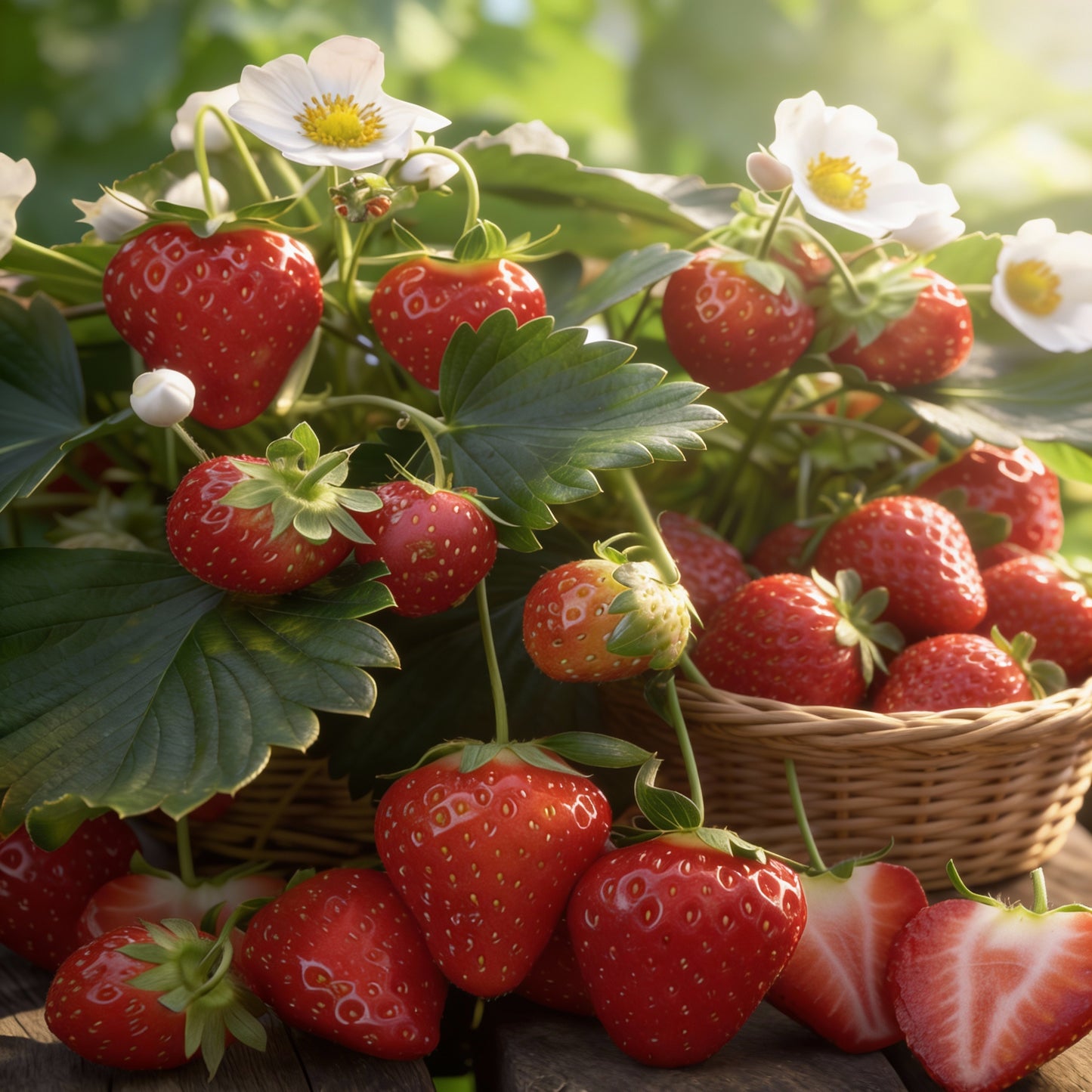 Chandler Strawberry Seeds for Planting – Large Juicy Sweet Berry Fruit Seeds