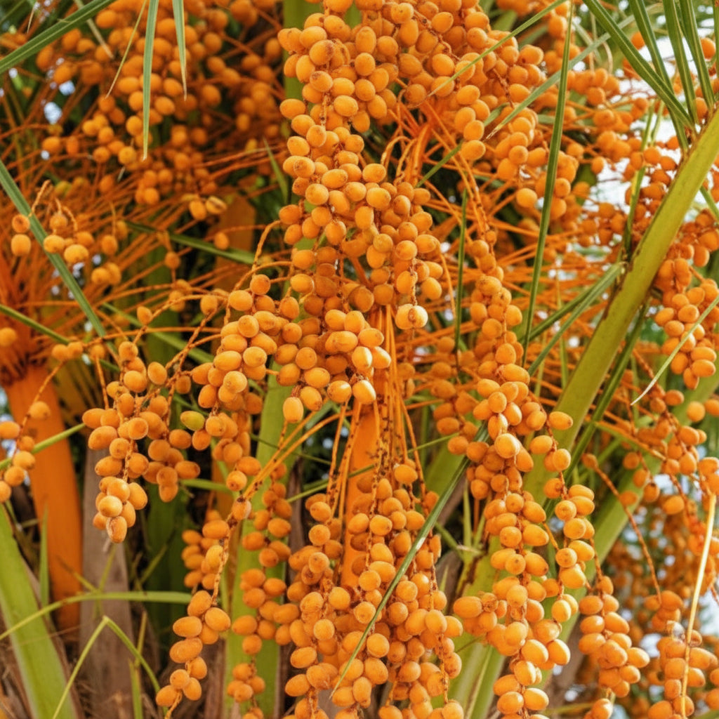 Coco Palm Butia Capitata (Jelly Palm / Pindo Palm) Edible Fruit Tree Seeds