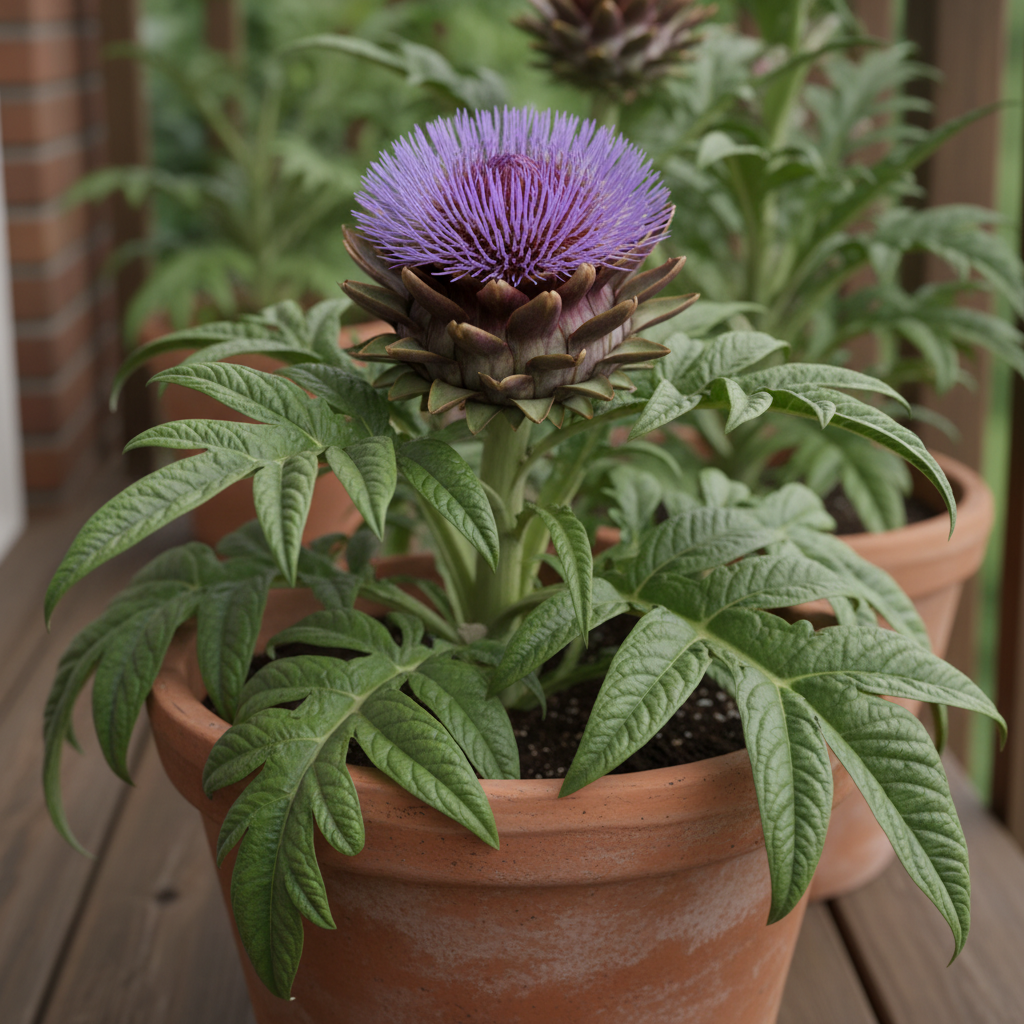 Purple Headed Artichoke Seeds for Planting – Vegetable Seeds for Growing Stunning Purple Artichokes
