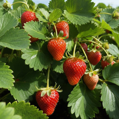 Duchesnea Harlequin Strawberry Seeds - Strawberry Seeds for Home Garden