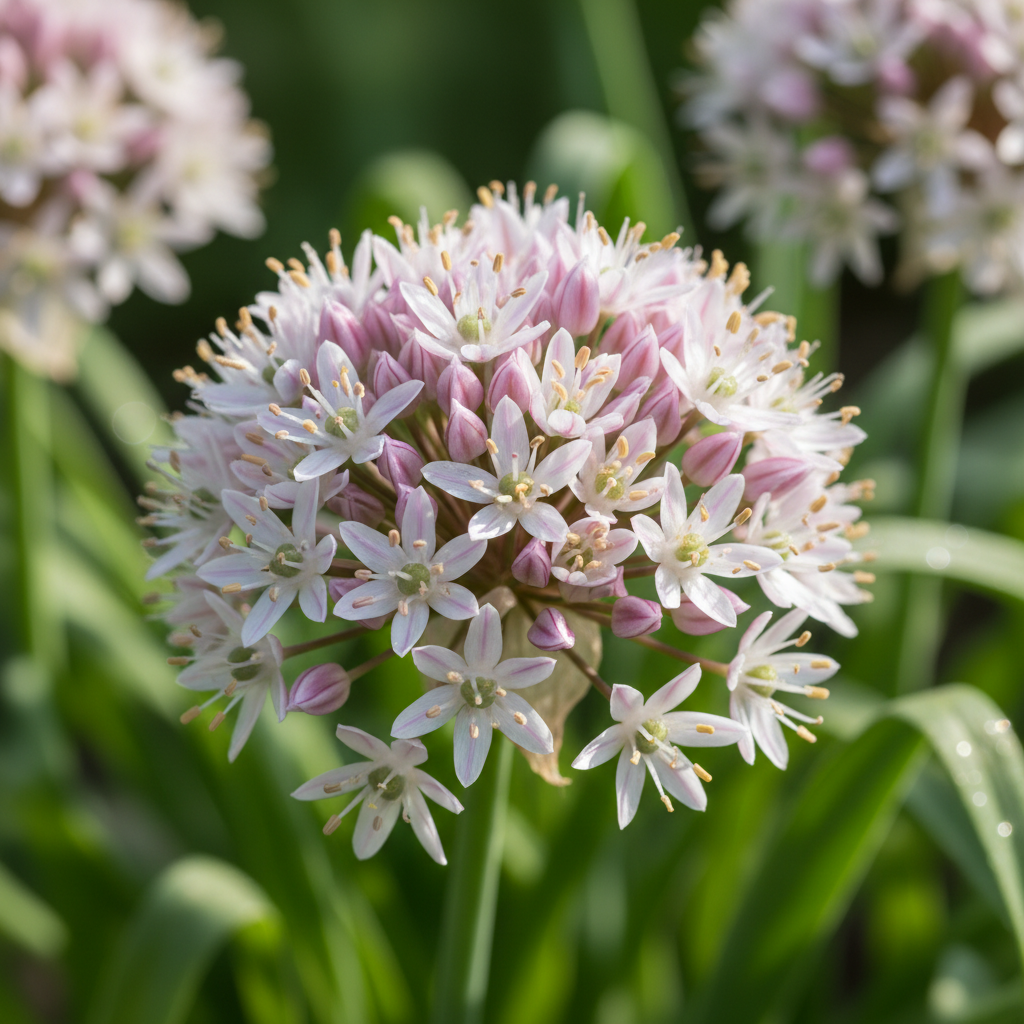 Allium Ramosum Flower Seeds for Garden Planting