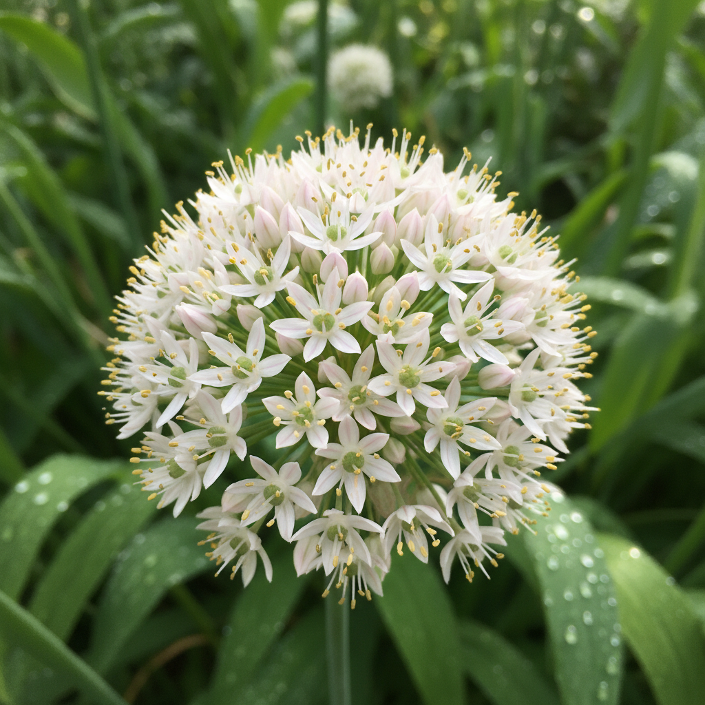 Allium Ramosum Flower Seeds for Garden Planting