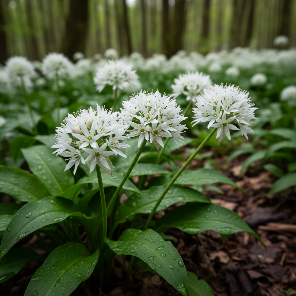 Allium Ursinum Flower Seeds for Garden Planting