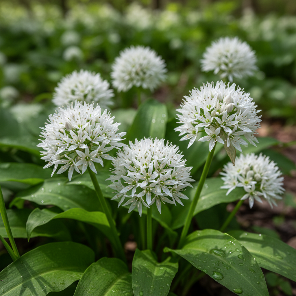Allium Ursinum Flower Seeds for Garden Planting