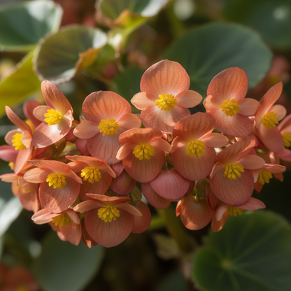 Begonia Ferruginea Seeds – Rare Rust-Colored Flower Seeds
