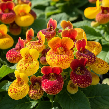 Calceolaria John Innes Flower Seeds for Garden Planting