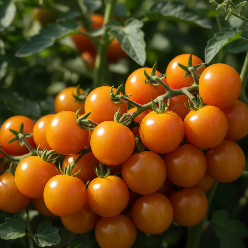 Jaune Flammee Tomato Seeds - Heirloom Cherry Tomato Seeds for Home Garden