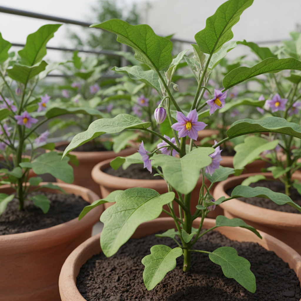Aubergine Farmer’s Long F1 Hybrid Seeds for Planting – High-Yield Long Eggplant for Home Gardening