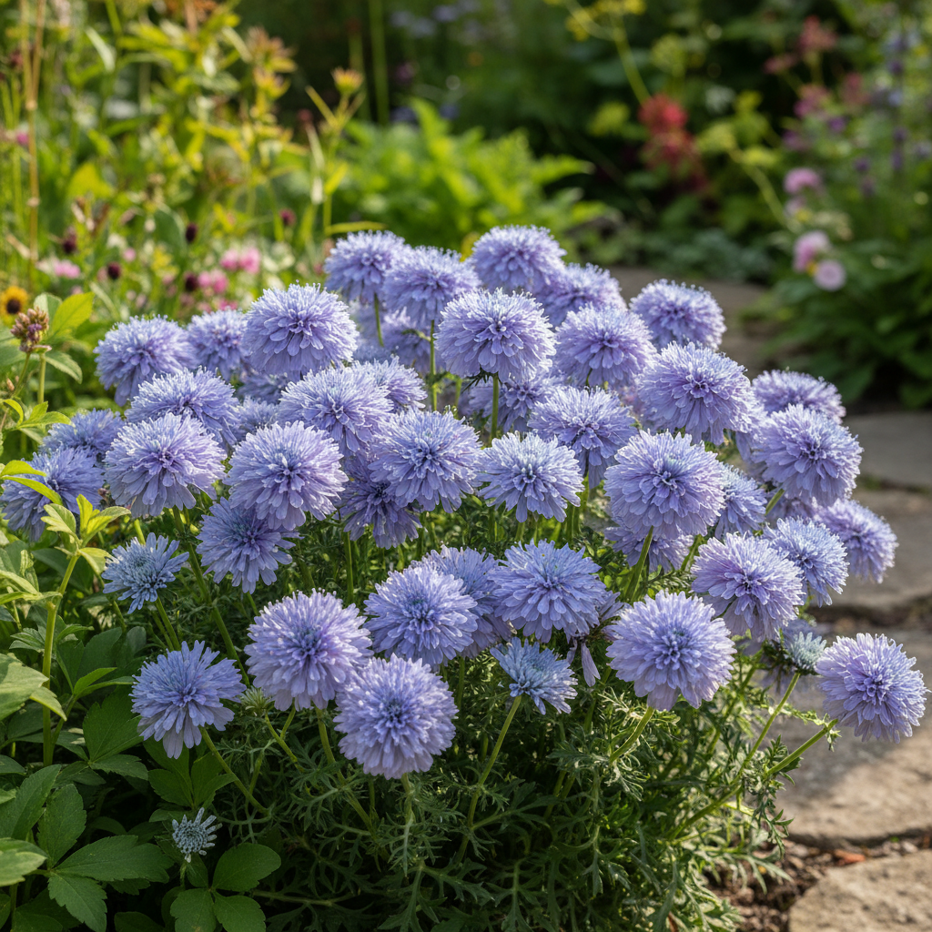 lomelosia-blue-mound-flower-seeds-perennial-flower-seeds-for-garden