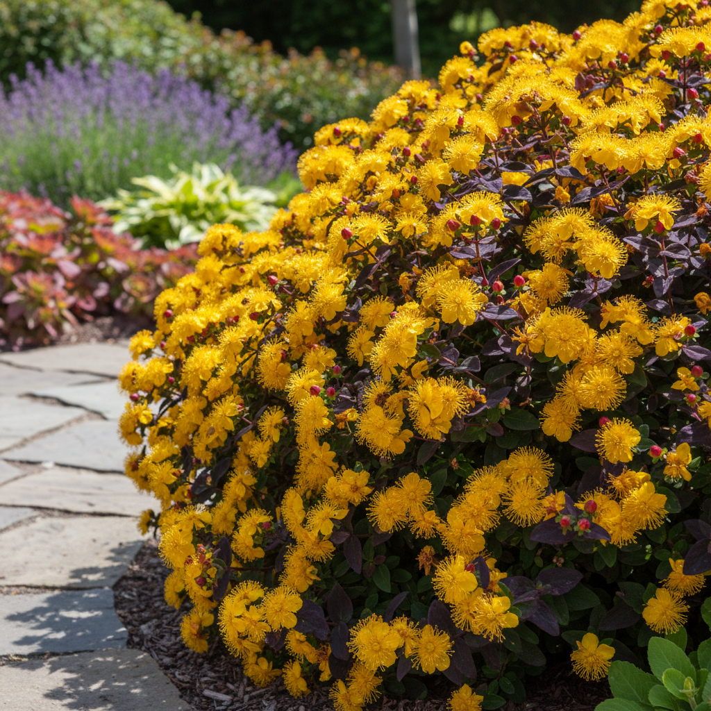 Hypericum Albury Purple Seeds - Perennial Flower Seeds for Garden