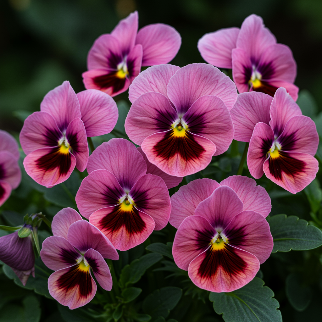 Pink Pansy Flower Seeds - Pink Pansy Flower Seeds for Garden