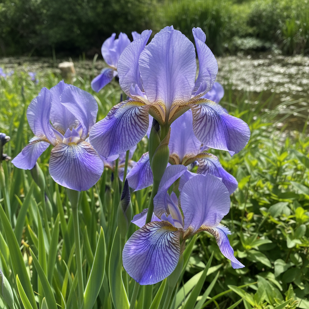 Iris Versicolor Flower Seeds – Elegant Vibrant Blooms for Garden