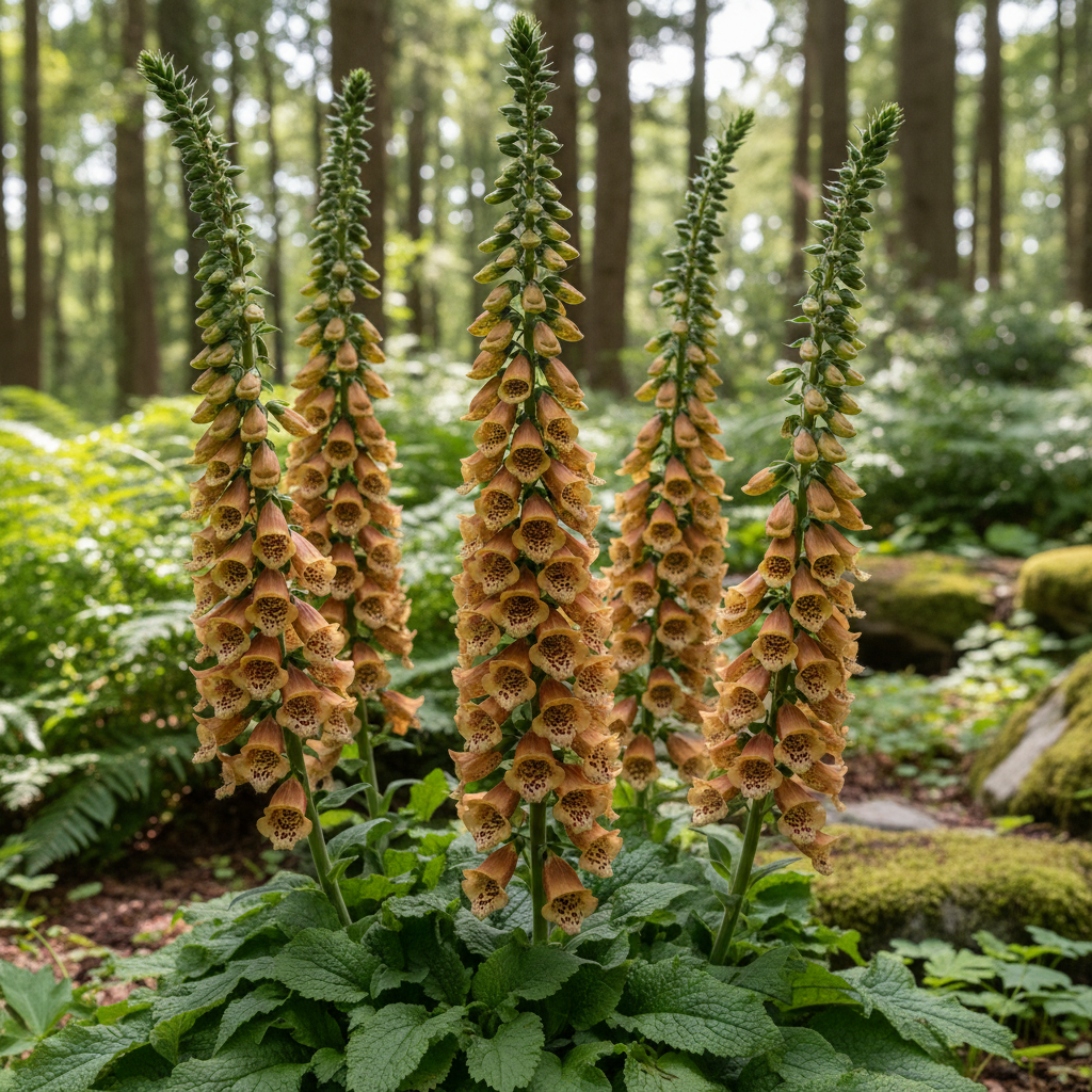 Digitalis Laevigata Flower Seeds - Foxglove Flower Seeds for Garden