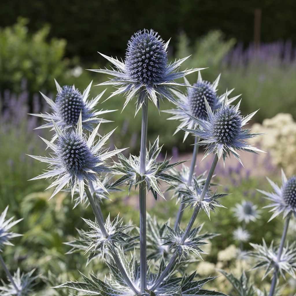 Eryngium Bourgatii Flower Seeds - Sea Holly Flower Seeds for Garden