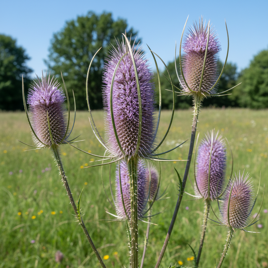 Dipsacus Sativus Flower Seeds - Teasel Flower Seeds for Garden