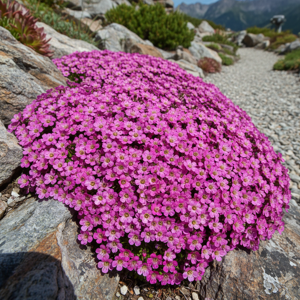 Erinus Alpinus Flower Seeds – Alpine Rock Cress for Rock Gardens