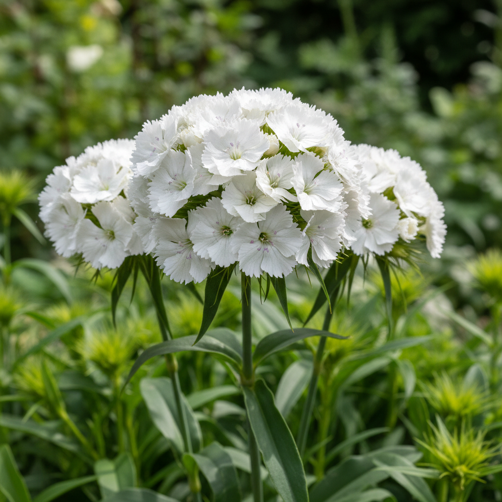 Dianthus Barbatus White Flower Seeds
