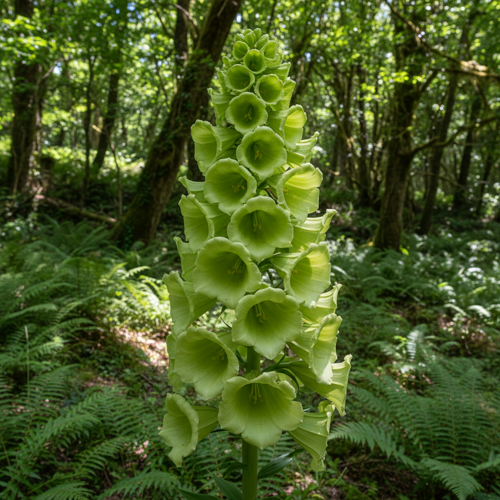 Cardiocrinum Cordatum Flower Seeds (Heart-Leaf Giant Lily)