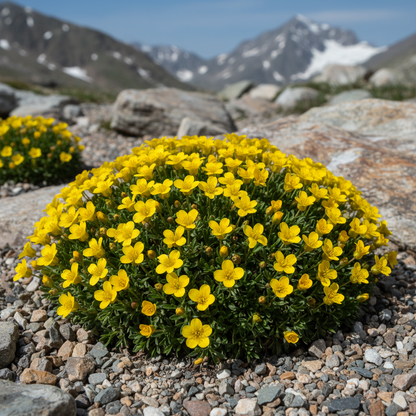 Draba Aizoides Flower Seeds - Alpine Flower Seeds for Garden
