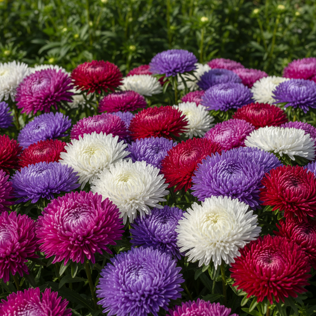 aster-ostrich-plume-flower-seeds