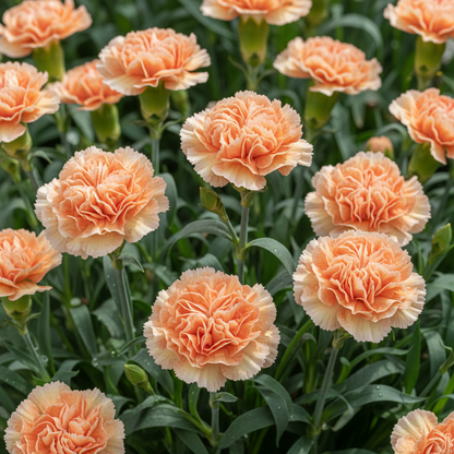 Carnation Caryophyllus Orange Sherbet Flower Seeds