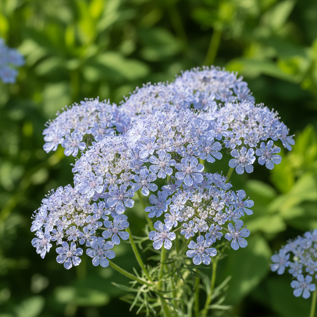 Didiscus Caerulea Lacy Blue Flower Seeds