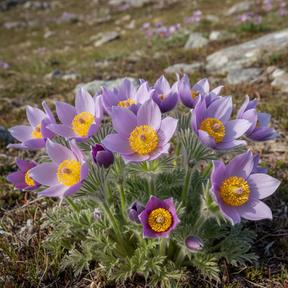 Pulsatilla Ambigua Flower Seeds - Pulsatilla Flower Seeds for Garden
