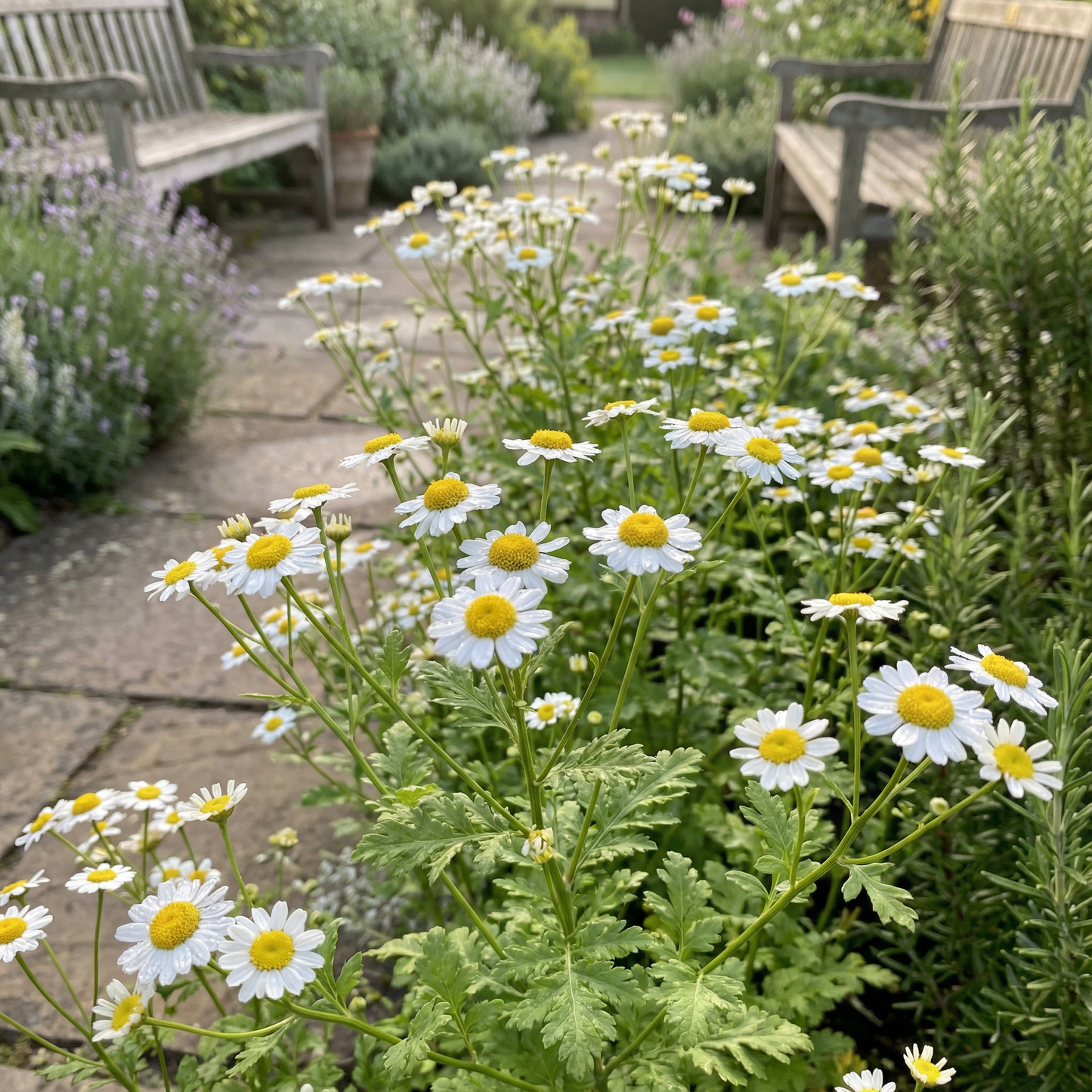 Tanacetum Parthenium Malmesbury Seeds for Garden Planting