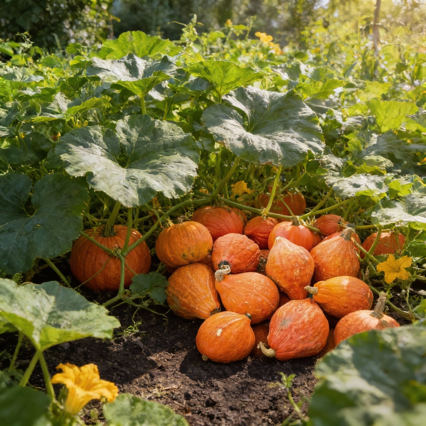 Winter Squash Golden Hubbard Seeds for Gardening – Premium Heirloom Vegetable Seeds