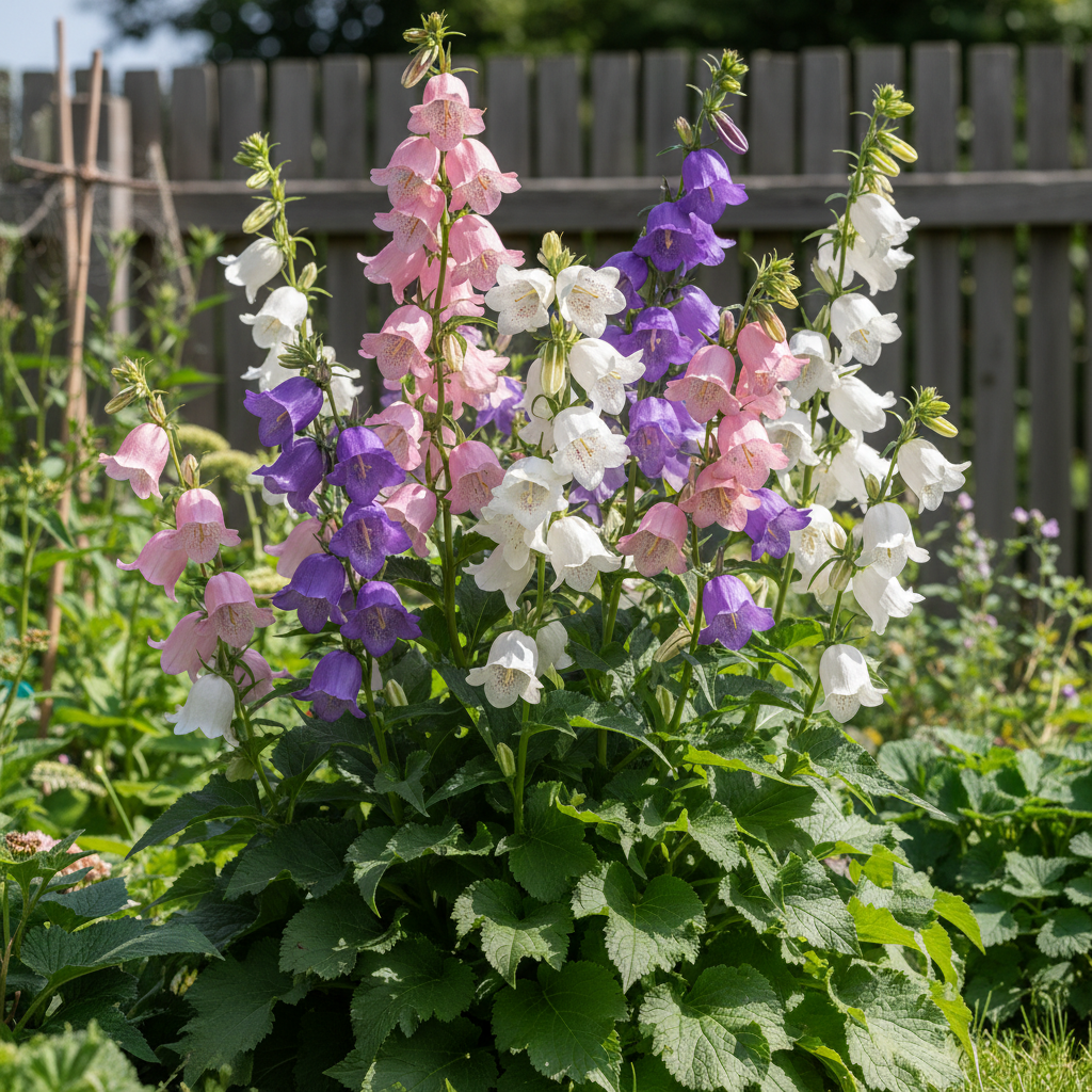 Campanula Canterbury Bells Flower Seeds for Garden Planting