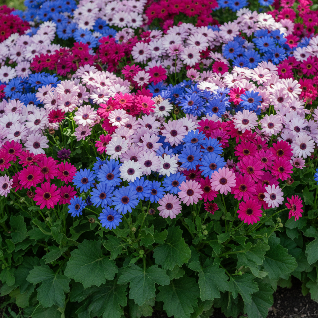 Cineraria Mixed Color Flower Seeds for Garden Planting