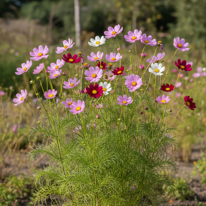 Cosmos Bipinnatus Flower Seeds for Garden Planting