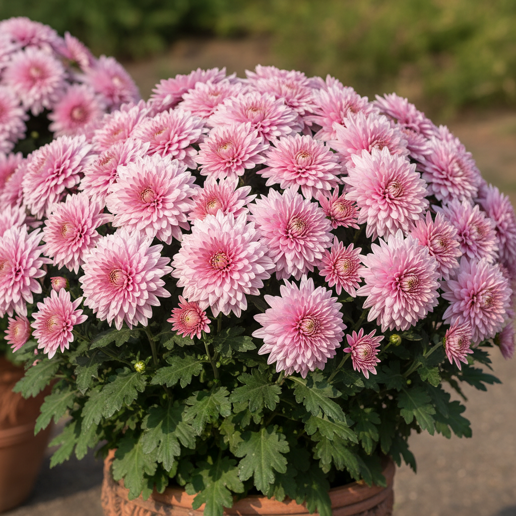 Pink Chrysanthemum Flower Seeds for Garden Planting