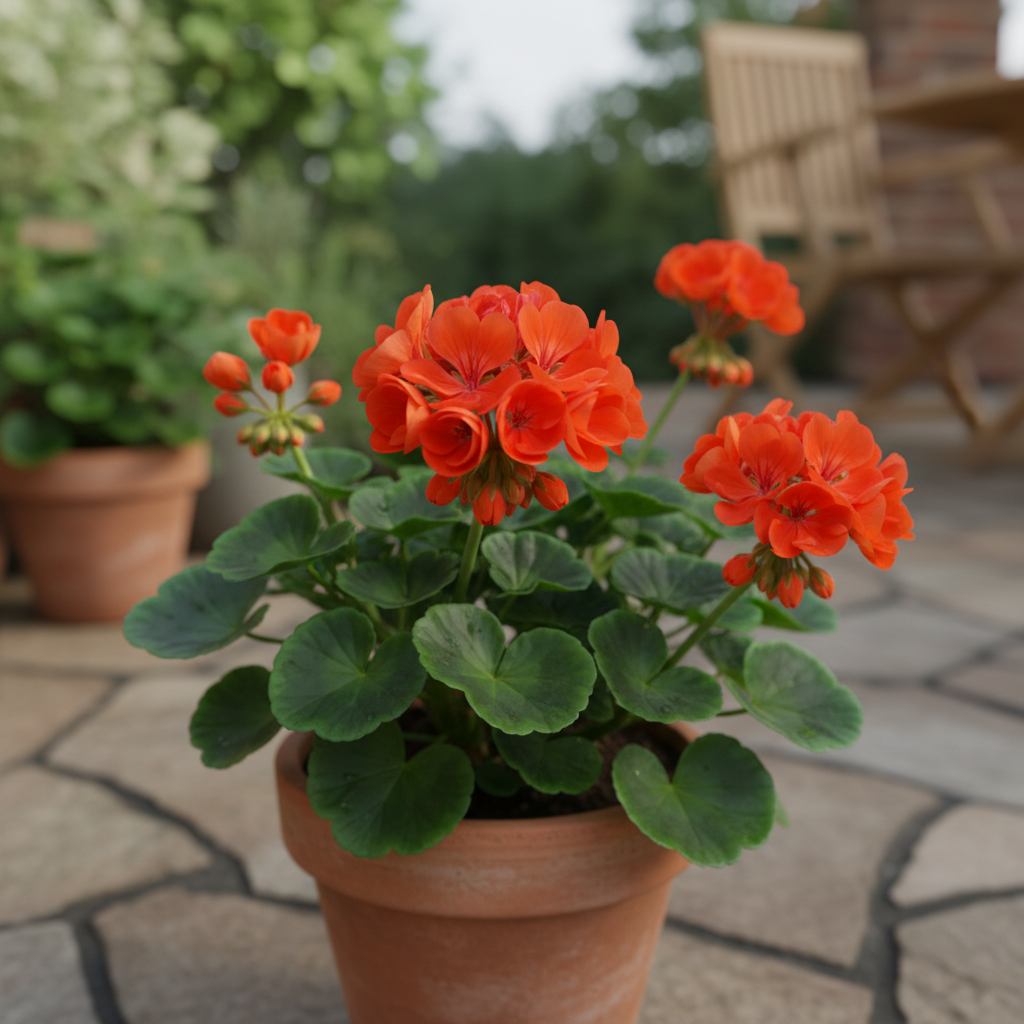 Orange Geranium Flower Seeds for Garden Planting