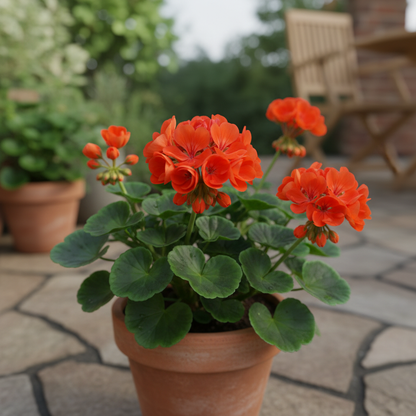 Orange Geranium Flower Seeds for Garden Planting