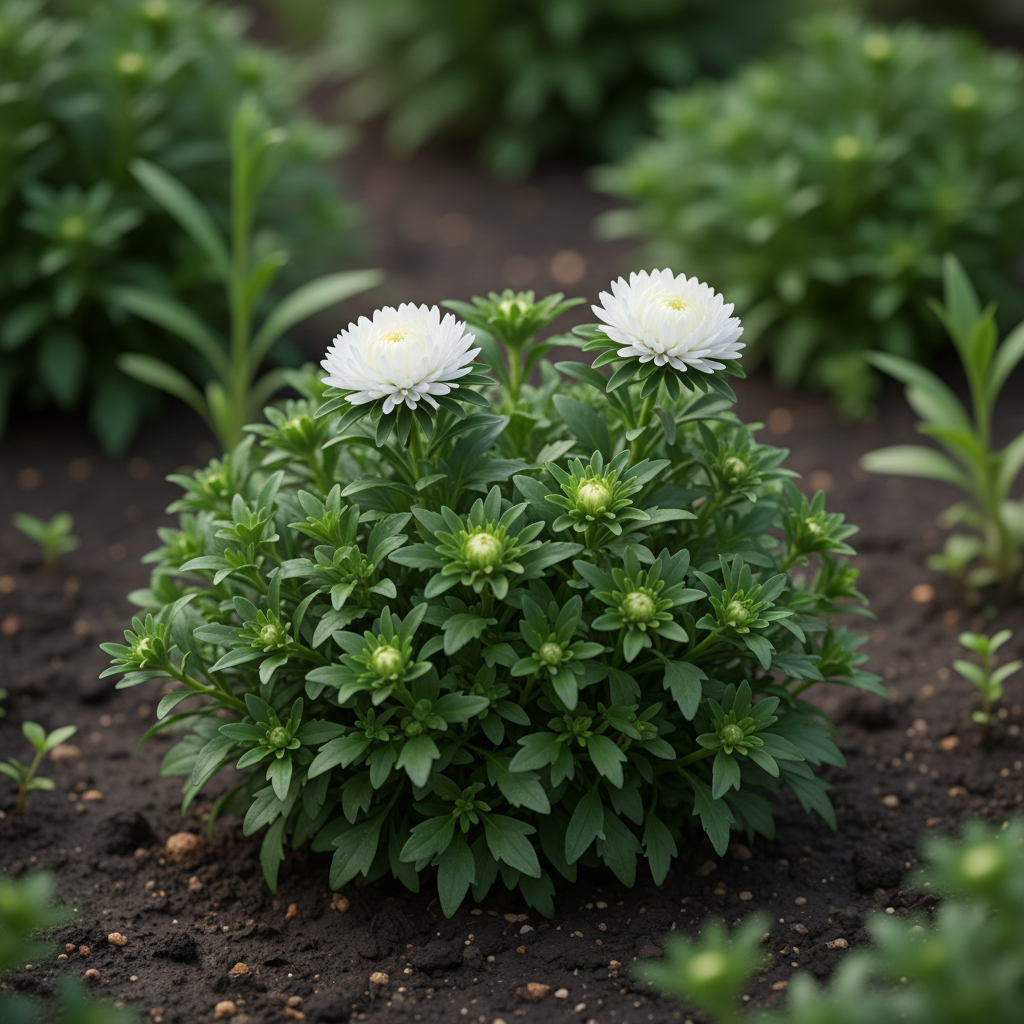 White Aster Flower Seeds for Garden Planting