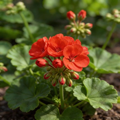 Orange Geranium Flower Seeds for Garden Planting